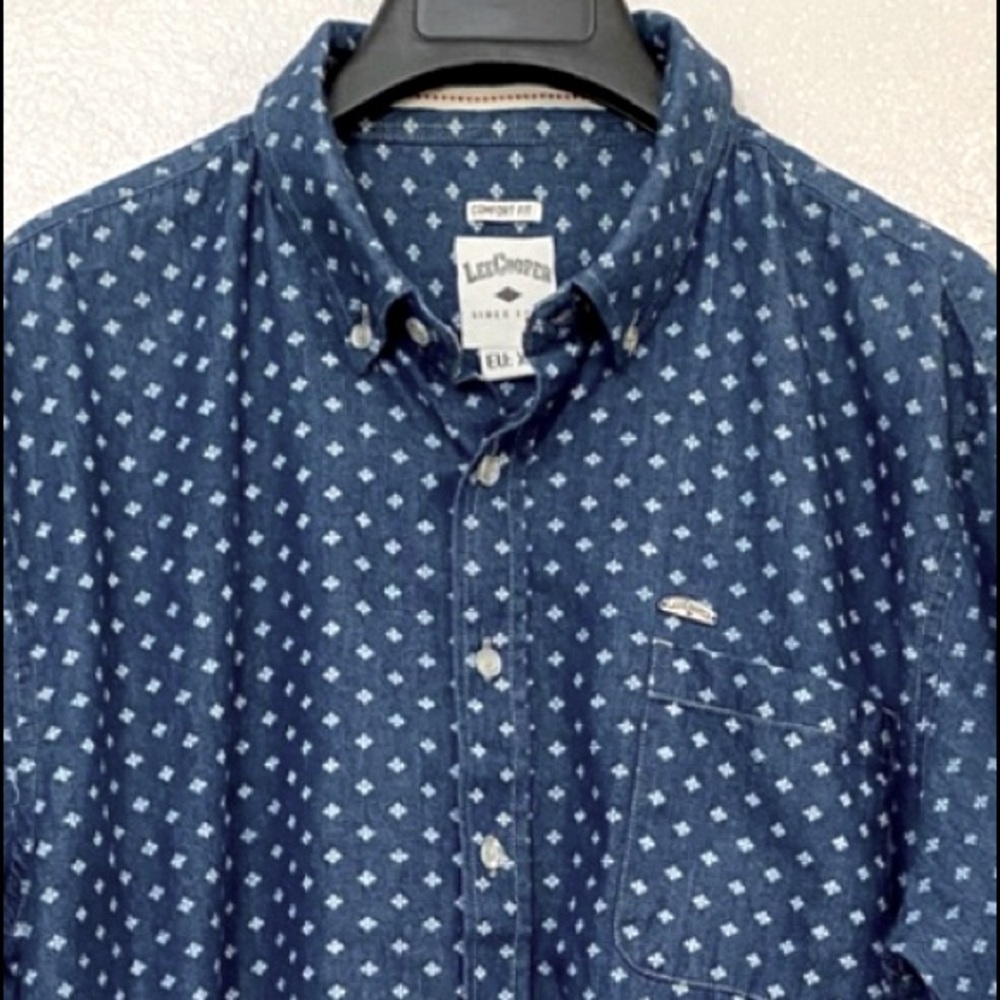 LEE COOPER Long Sleeve Button Down XL